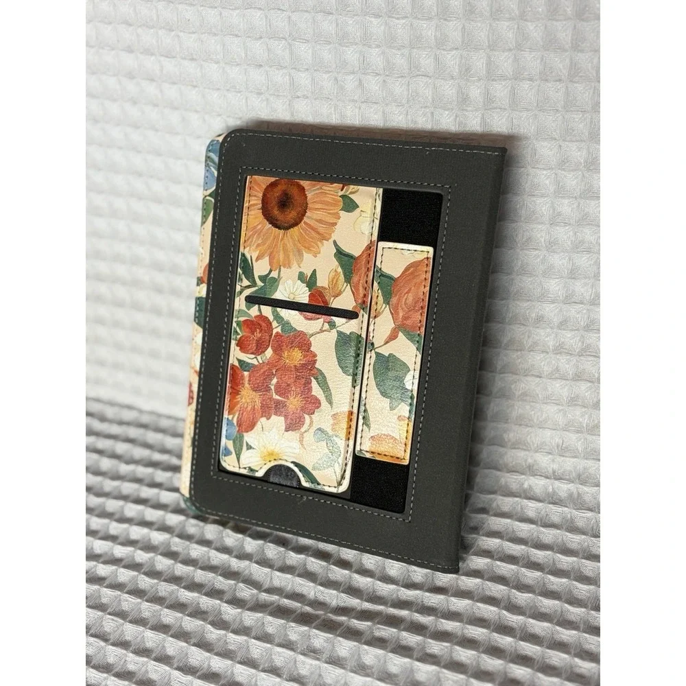 Multicolor Synthetic Leather Stand 11th gen kindle Case with Integrated Stand